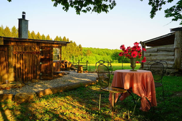 Une Cabane de Gitans dans les Ardennes