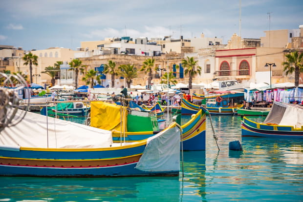 Marsaxlokk, à Malte