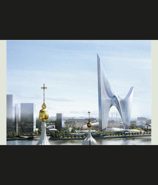 Saint-P&eacute;tersbourg&nbsp;: les projets Gazprom City