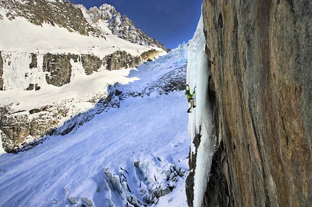 La cascade de glace