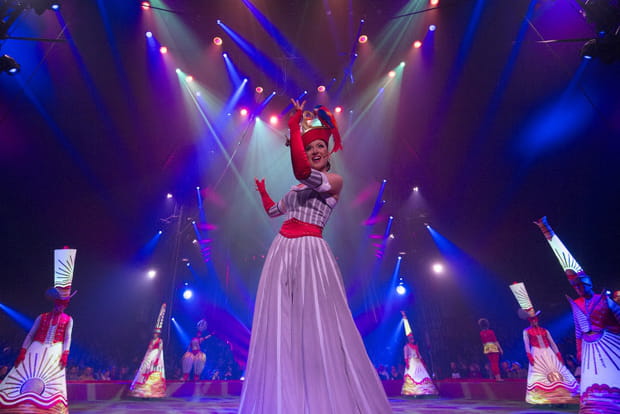 La troupe du Cirque Arlette Gruss