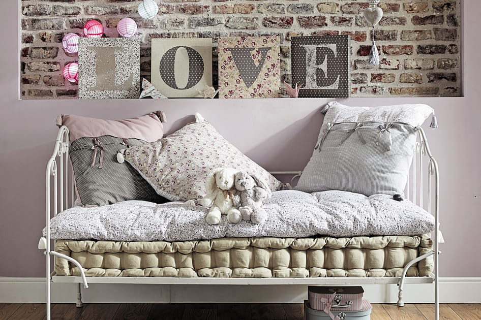 Une banquette cosy et bucolique