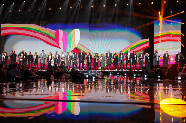 Les plus belles photos du concert des Enfoirés 2023