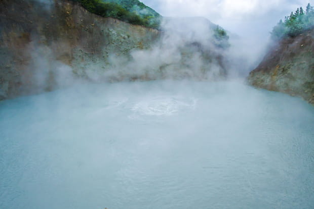 "Boiling lake" : l'enfer au paradis