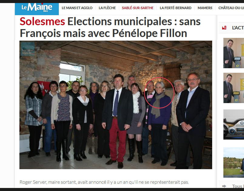 P&eacute;n&eacute;lope Fillon relaie son mari