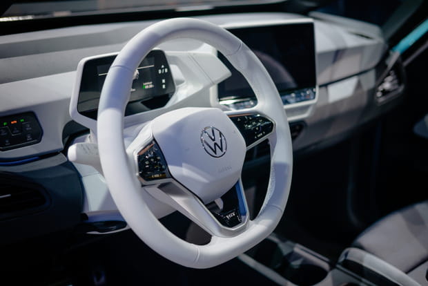 Un tableau de bord futuriste