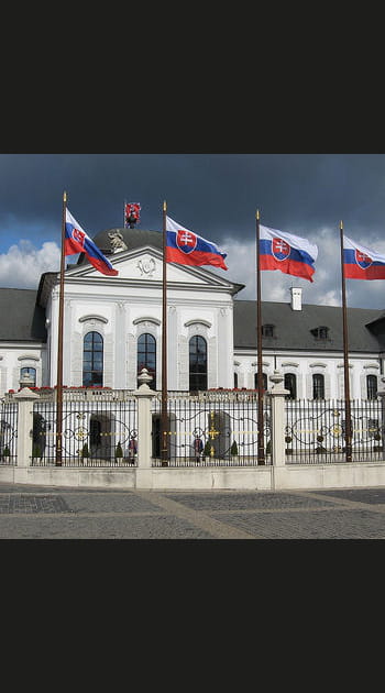 R&eacute;publique de Slovaquie : le palais Grassalkovich