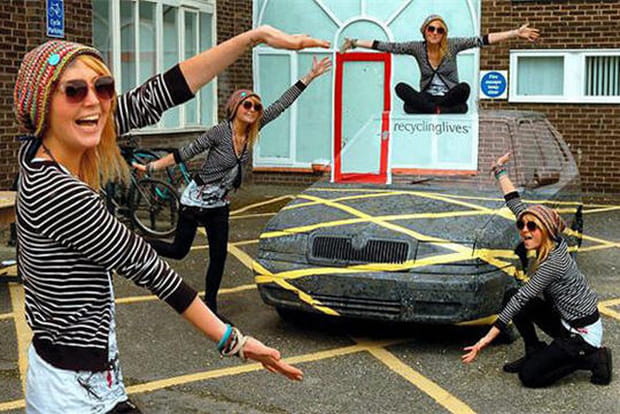 Une création dans le cadre d'étude artistique