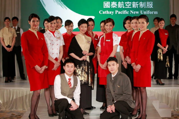 Cathay Pacific en Nina Ricci