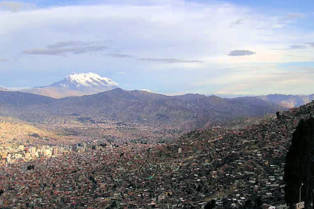 Les hauteurs de La Paz