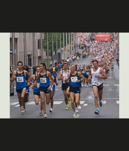 La course en t&ecirc;te