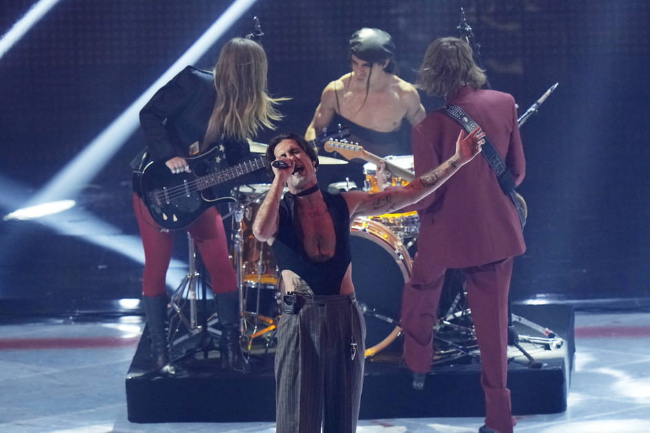 Maneskin de retour sur sc&egrave;ne apr&egrave;s leur victoire l'an dernier