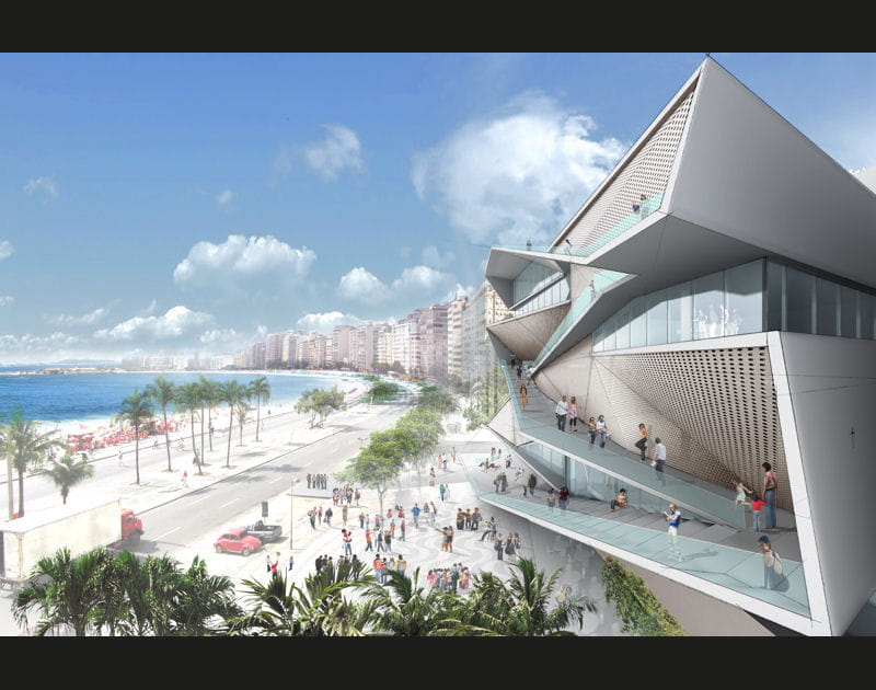 Mus&eacute;e de l'image et du son de Rio&nbsp;: une fa&ccedil;ade unique