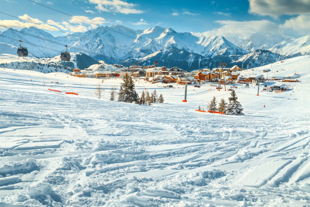 L'Alpe d'Huez, l'une des meilleures stations de ski en France
