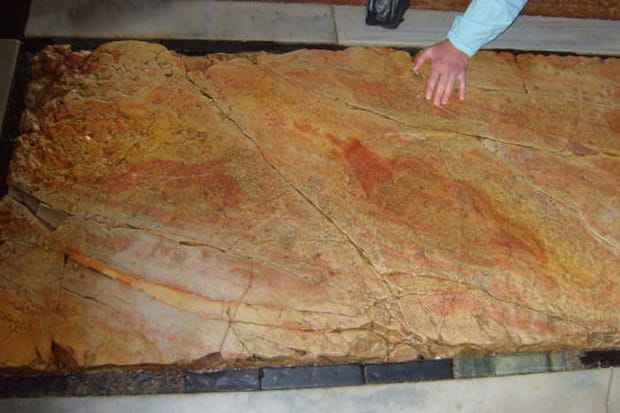 La Pierre de l'Onction, objet de vénération