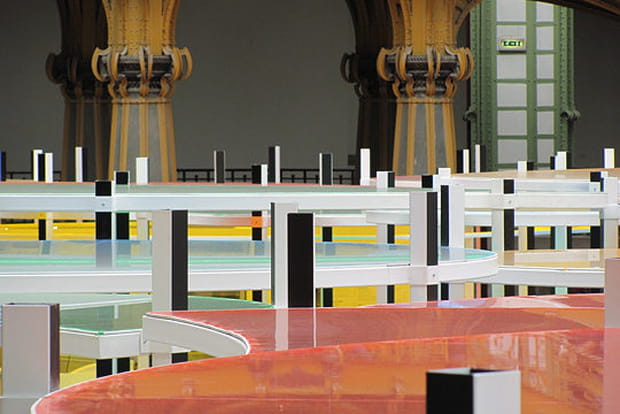 Les bandes verticales, signature de Buren