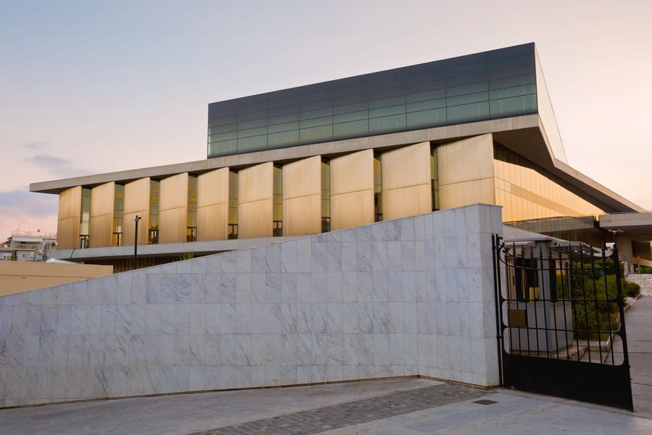 Le mus&eacute;e de l'Acropole &agrave; Ath&egrave;nes