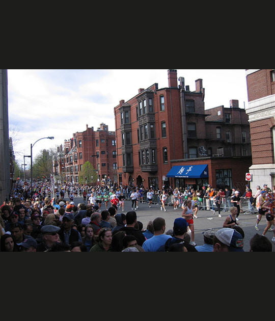 Le marathon de Boston