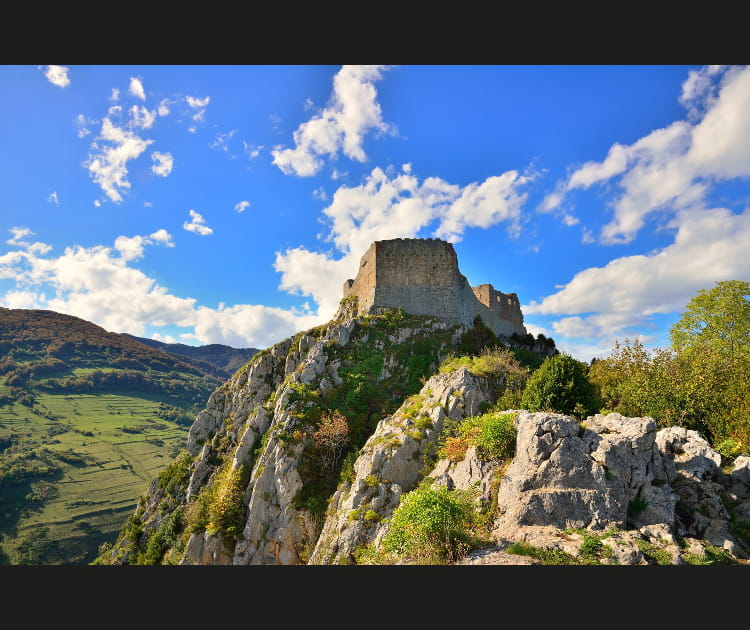 Ch&acirc;teau de Monts&eacute;gur et son tr&eacute;sor cathare