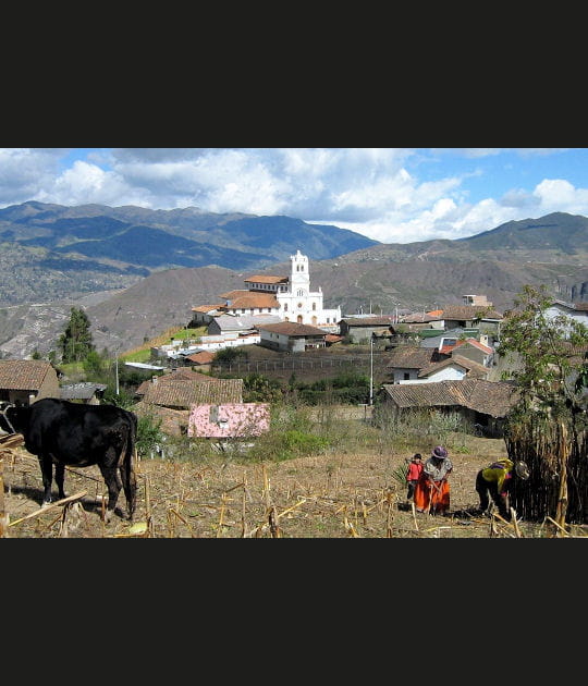 Une &eacute;glise dans la montagne