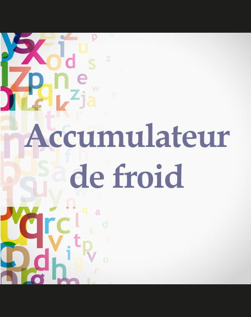 Accumulateur de froid