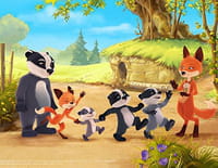 La famille Blaireau-Renard
