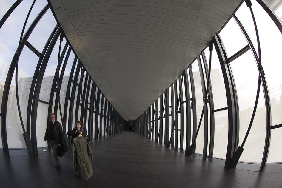 Une passerelle centrale