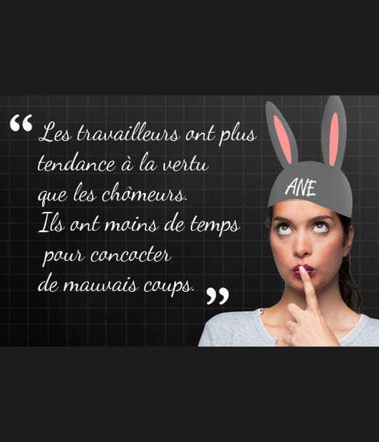 Le p&eacute;ril du ch&ocirc;mage