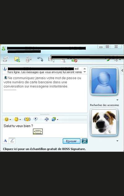 Messagerie instantan&eacute;e et emails