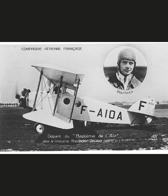 D&eacute;part d'un bapt&ecirc;me de l'air
