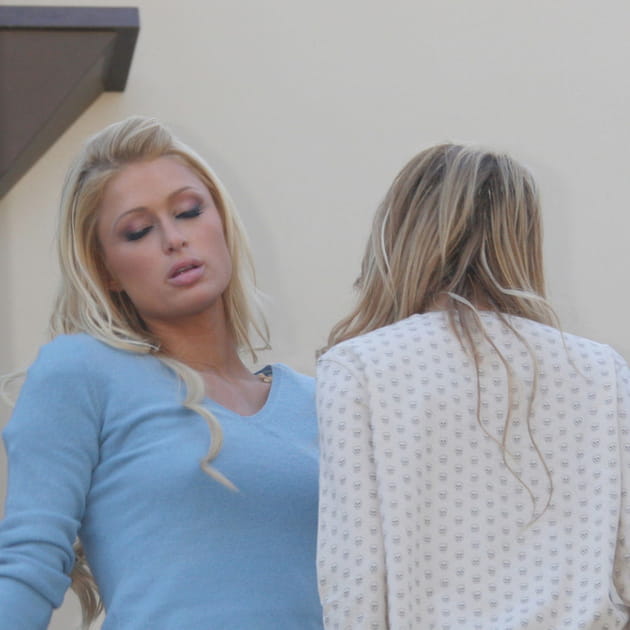 Paris Hilton prise sur le vif