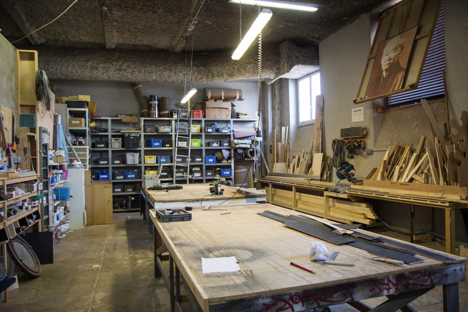 Un atelier menuiserie sur place
