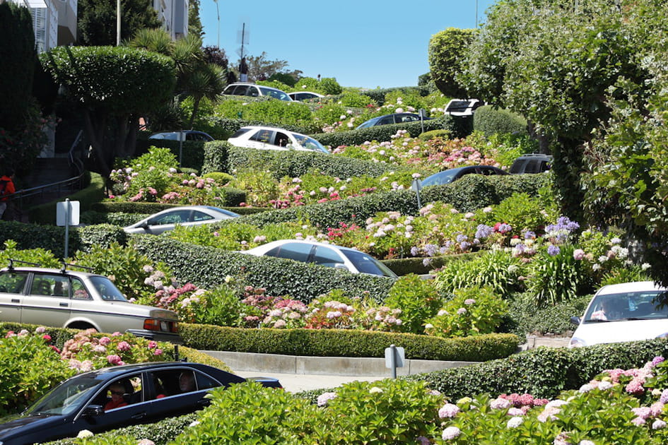 Lombard Street &agrave; San Francisco