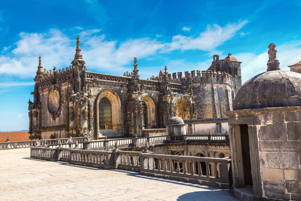 Le château de Tomar au Portugal