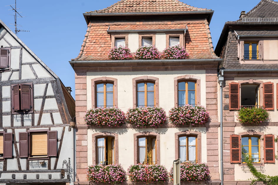 Maisons &agrave; colombages
