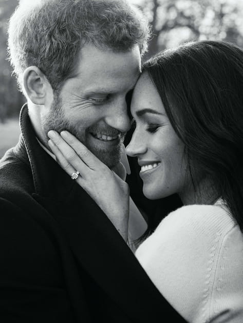 L'annonce des fian&ccedil;ailles de Harry et Meghan, &agrave; l'ancienne