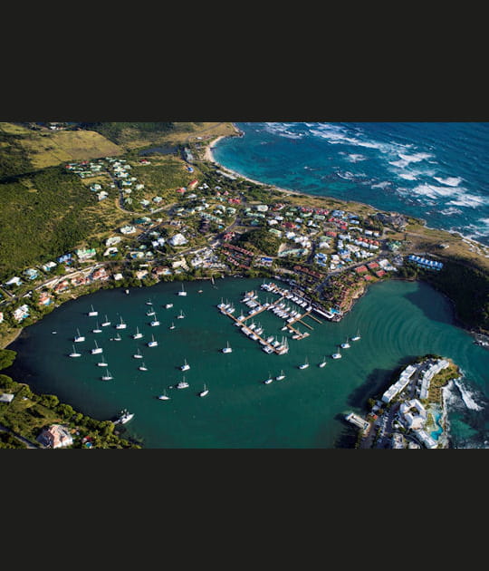 Le village de Oyster Pound &agrave; Saint-Martin