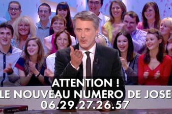 De Caunes révèle en direct le numéro de téléphone de José Garcia