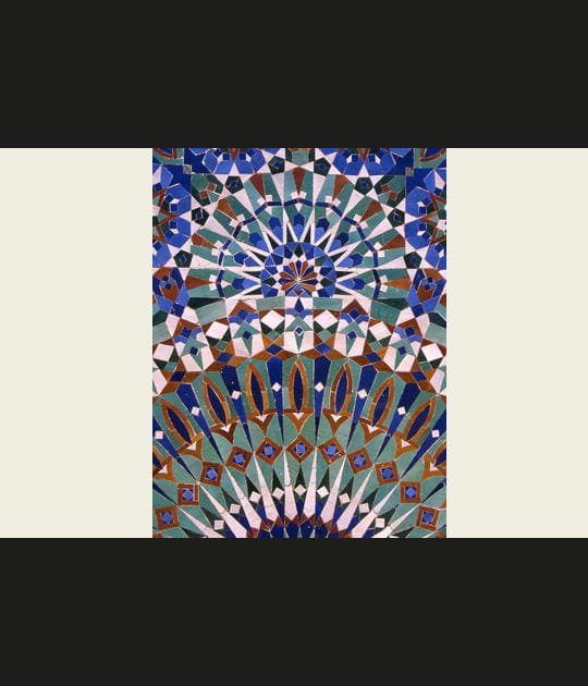 Casablanca&nbsp;: d&eacute;tail de mosa&iuml;que