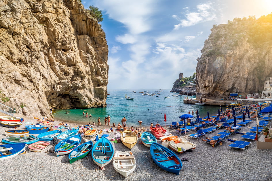 Les merveilles de la C&ocirc;te amalfitaine&nbsp;: Marina di Praia
