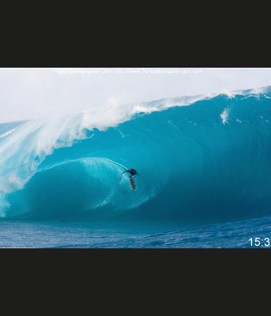 Des images de surf impressionnantes