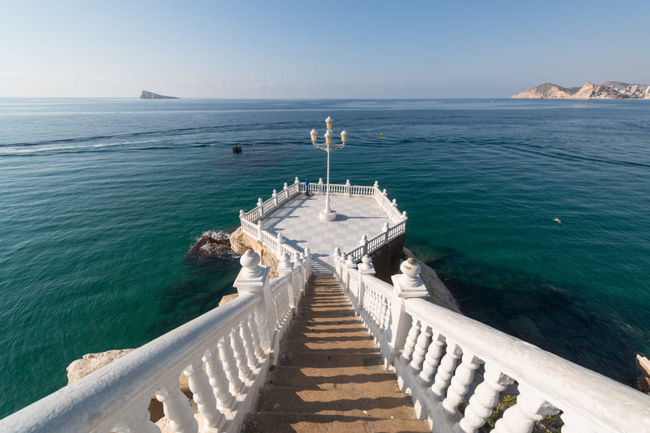 Faire un selfie au Balc&oacute;n del Mediterr&aacute;neo