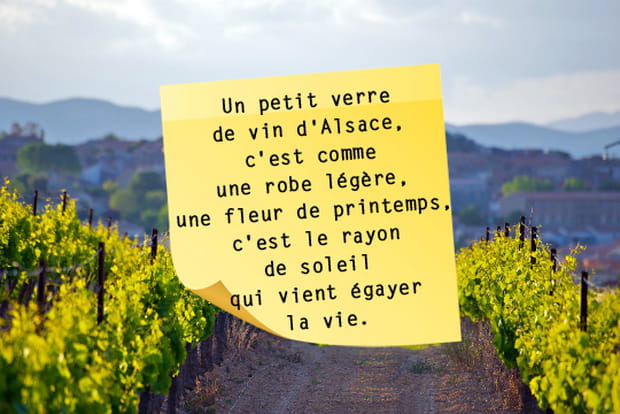 Le vin d'Alsace vu par Christian Dior
