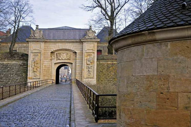 La ville haute de Longwy, fortifiée par Vauban