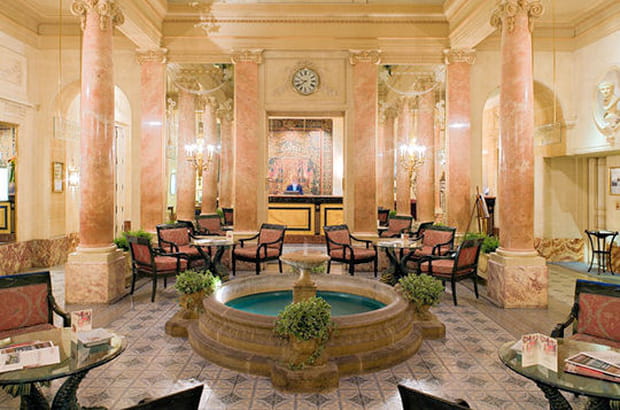 Au bord du lac Léman, le Beau Rivage