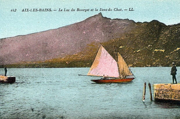 Le lac du Bourget et la Dent du Chat