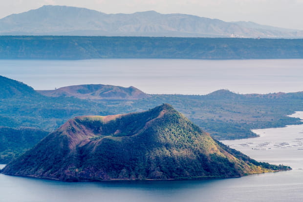 Le lac et le volcan Taal