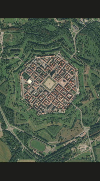 Neuf-Brisach, nouvelle ville fortifi&eacute;e