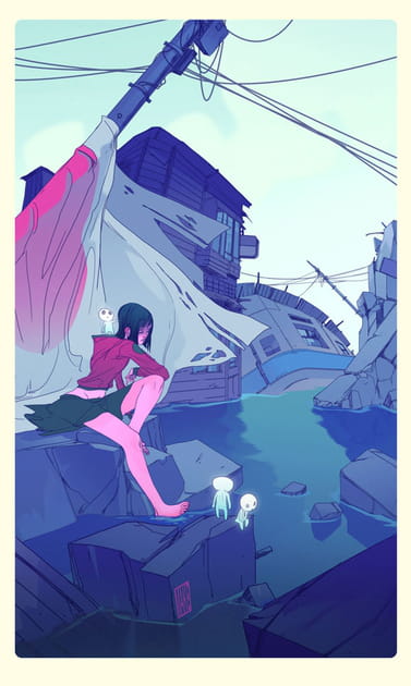 Les esprits au milieu des Ruines