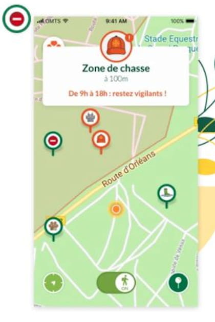 Une appli pour faire cohabiter promeneurs et chasseurs